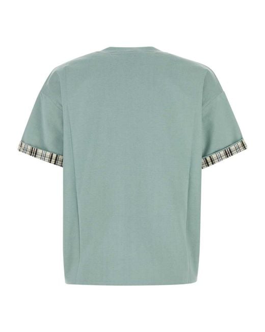 Bottega Veneta Blue Short-Sleeved Crewneck T-Shirt