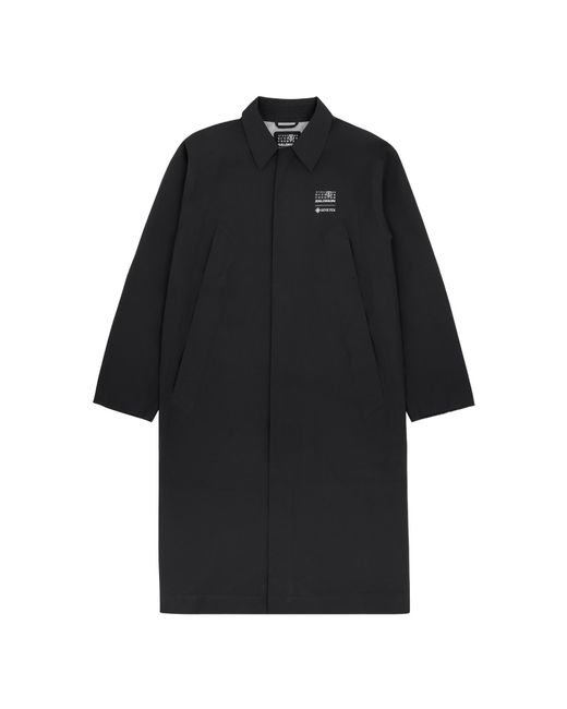 MM6 MAISON MARGIELA X SALOMON Black Mm6 X Salomon Gore-Tex Trench Coat for men