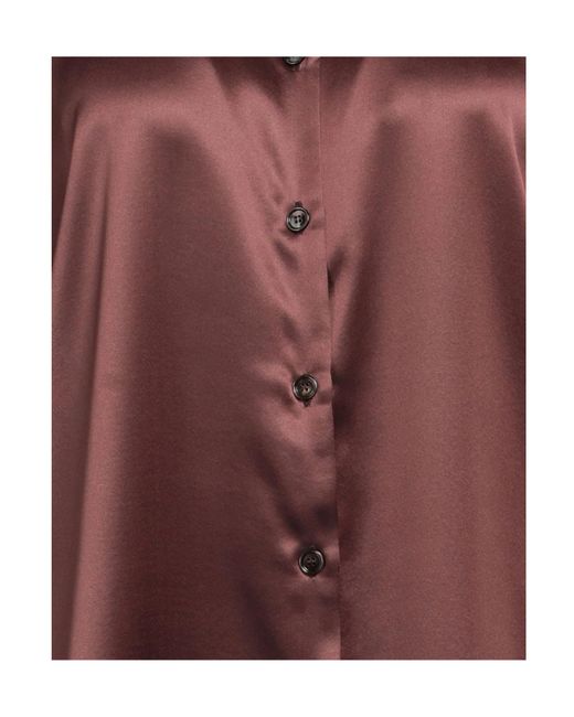 Dolce & Gabbana Brown Solid Colour Shirts