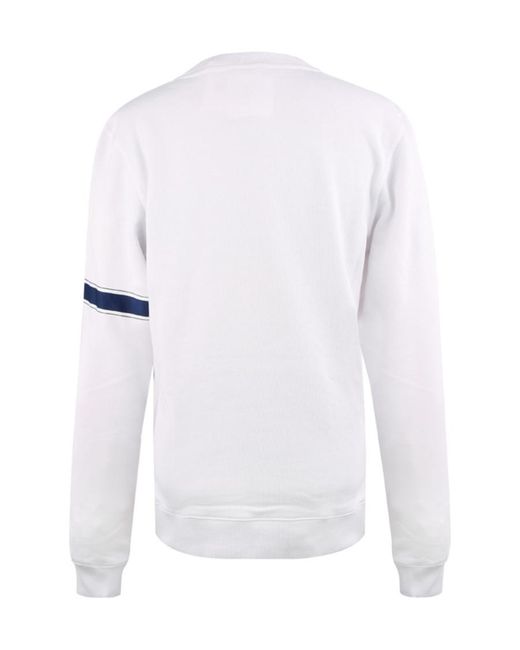 Opening Ceremony White Printed Pattern Hoodie