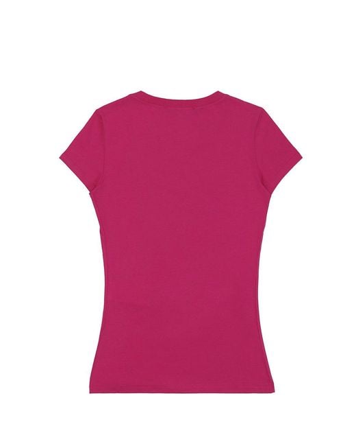 Moschino Pink Love Printed T-Shirt