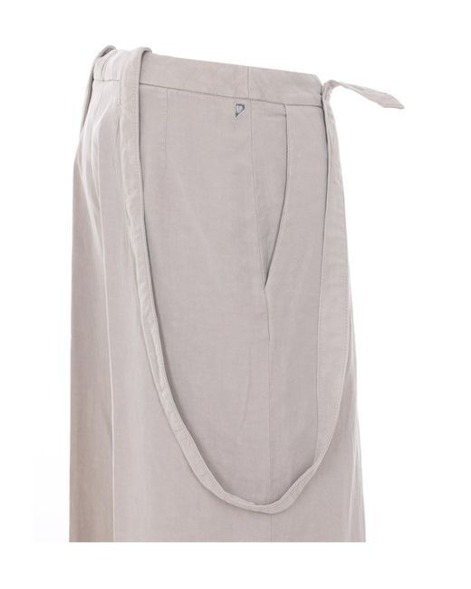 Dondup Gray Tecla Flared Pants