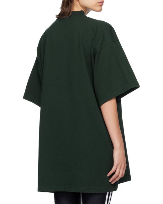 Balenciaga Black T-Shirt Adidas Oversize for men