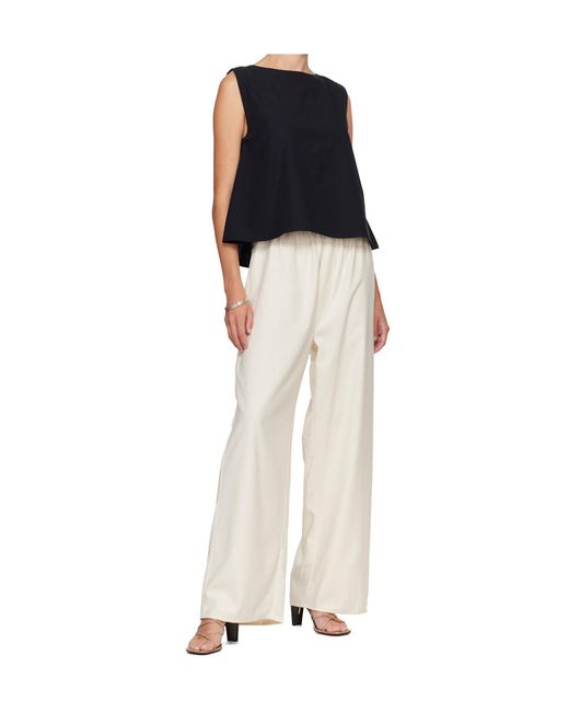 Baserange Black Sleeveless Top