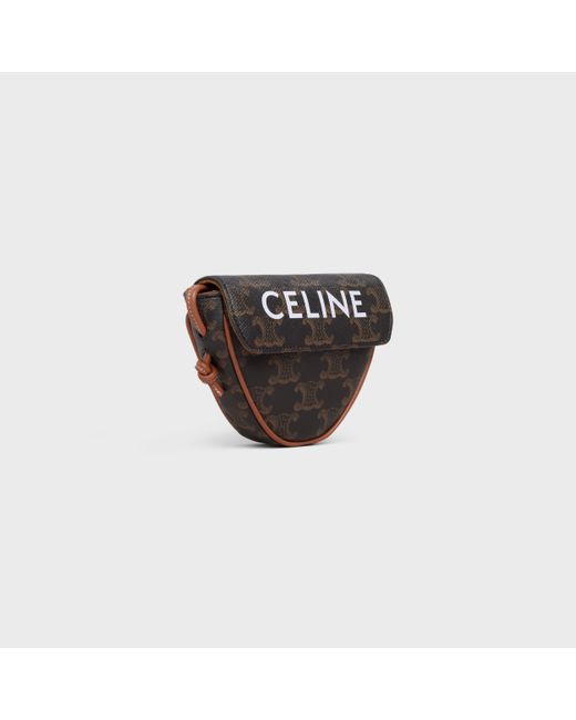 Céline Black Mini Triangle for men