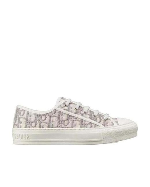Dior White Walk'N' Sneaker