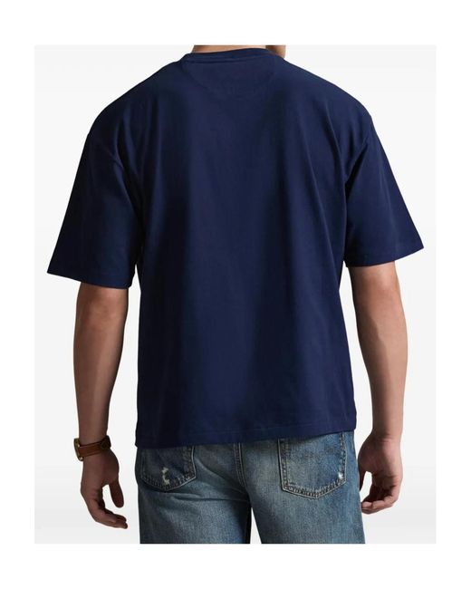Polo Ralph Lauren Blue Logo T-Shirt for men