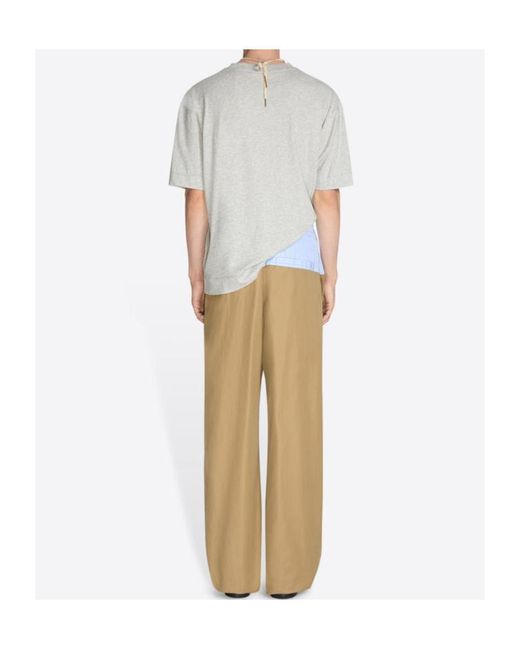Dries Van Noten White Lightweight T-Shirt for men