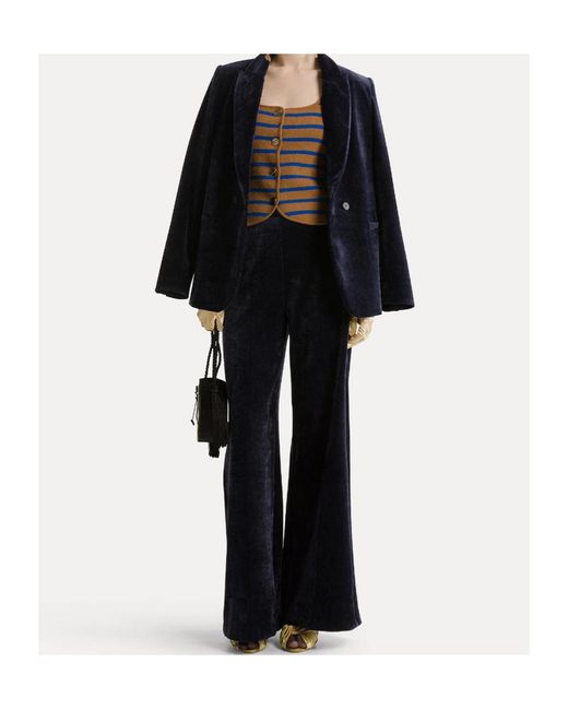 Forte_forte Blue Long-Sleeve Blazer