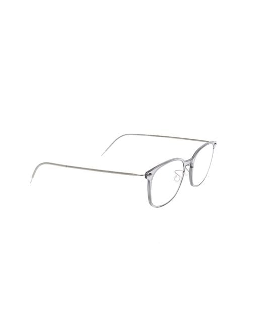 Lindberg White Oval Frame Glasses