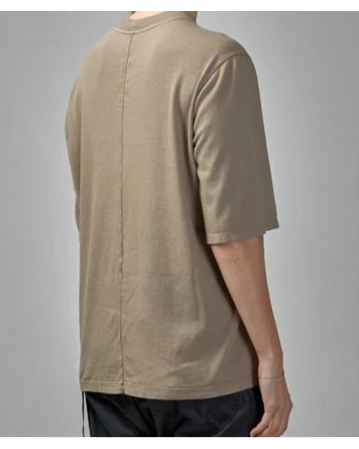 Rick Owens Brown Short-Sleeved T-Shirt