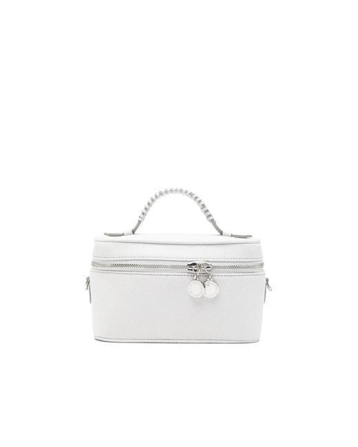 Stella McCartney White Falabella Vanity Tote Bag