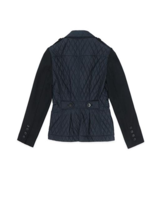 Burberry Blue Logo Casual Jacket