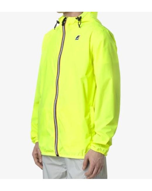 K-Way Yellow Packable Mid Jacket