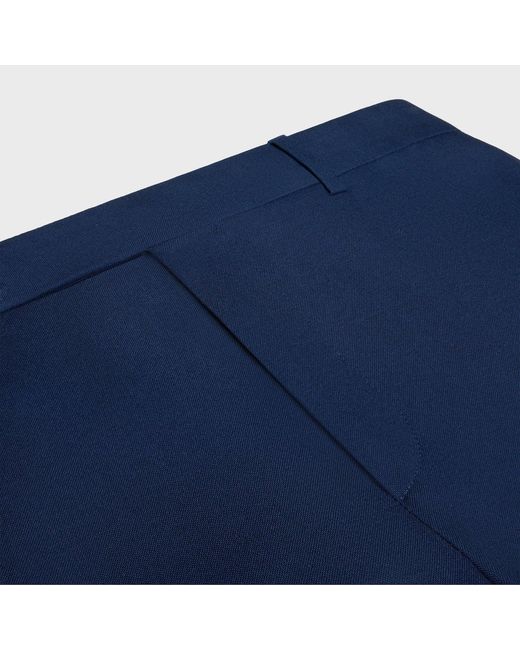 Céline Blue Classic Pants for men