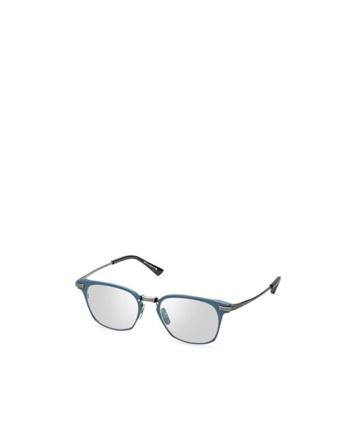 Dita Eyewear White Rectangular Flat Mirror for men