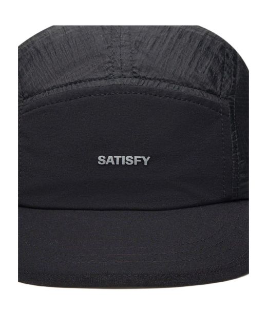 Satisfy Black Lightweight Hat for men