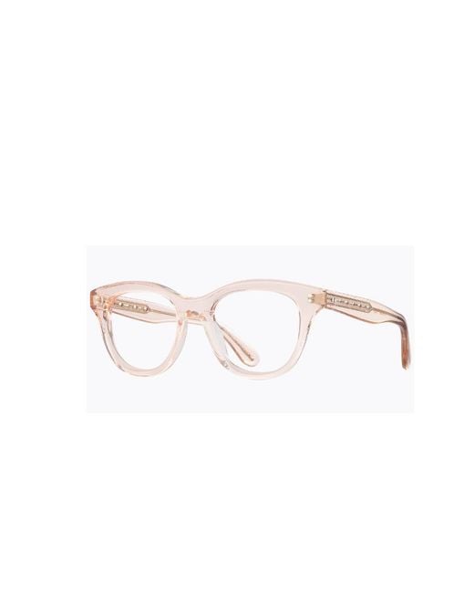 Oliver Peoples White Logo Flat Mirror for men
