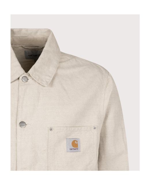 Carhartt Natural Walter Chore Coat for men