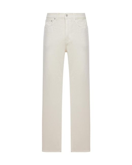 Haikure White Straight-Leg Jeans for men