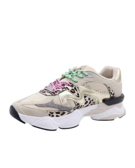 Steve Madden Gray Speeder Chunky Sneakers