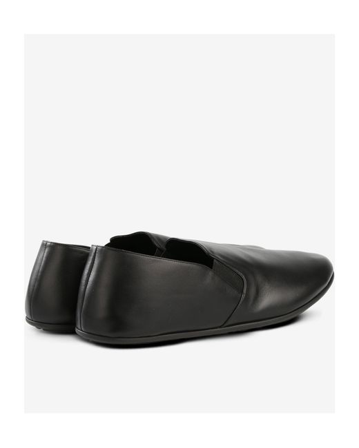 The Row Black Vincit Oxford Shoes for men