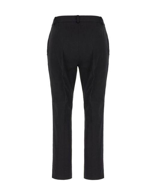 Boss Black Casual Pants With Belt Loops