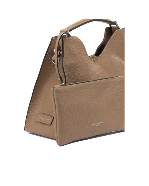 Gianni Chiarini Natural Top Handle Shoulder Bag