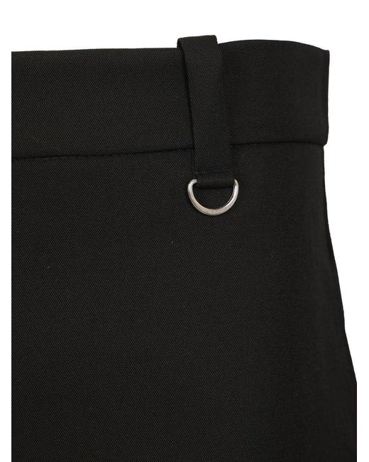Isabel Marant Black Casual Pants With Belt Loops