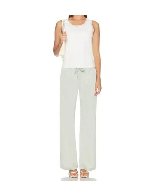 Posse White Sleeveless Vest
