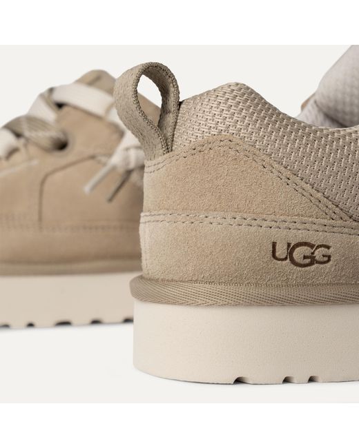 Ugg Natural Lo Lowmel Suede Trainers