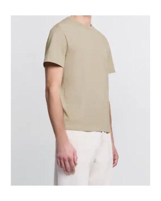 Hogan Natural Logo Printed Crewneck T-Shirt for men