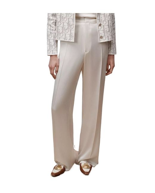 Dior Gray Belt Loop Casual Pants