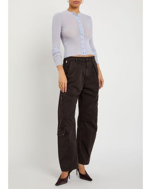 Citizens of Humanity Blue Tabitha Wool And Cashmere-Blend Cardigan