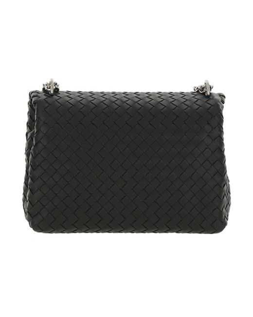 Bottega Veneta Black Small Olimpia Shoulder Bag