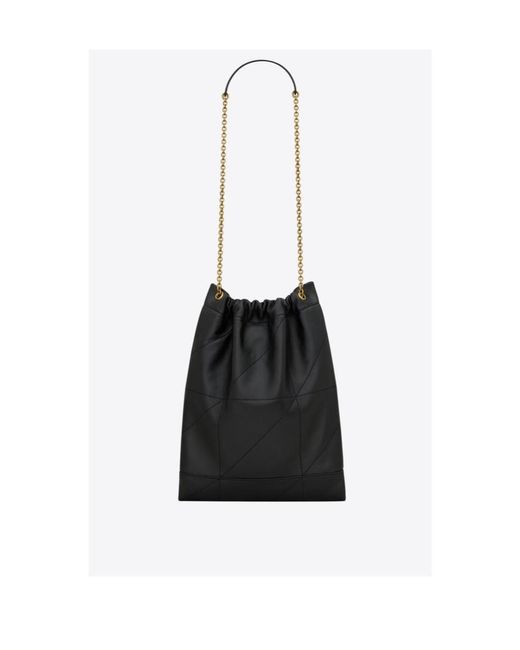Saint Laurent White Jamie 4.3 Pouchon Shoulder Bag