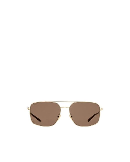 Gucci Multicolor Specialized Fit Navigator Sunglasses for men