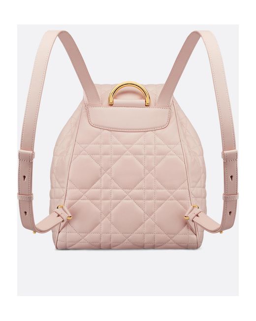 Dior Pink Medium Caro Backpack