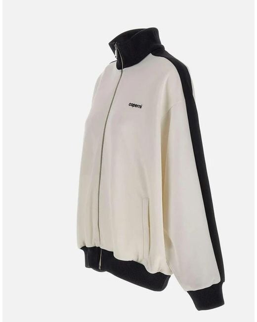 Coperni Gray Oversized Track Jacket