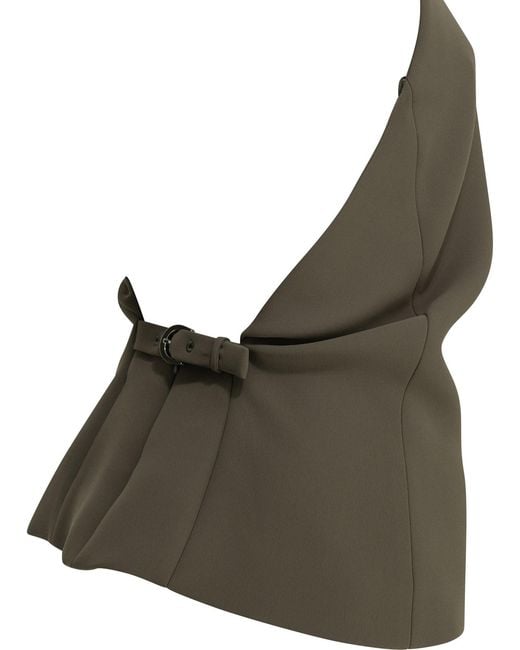 Khaite Green Rone Top