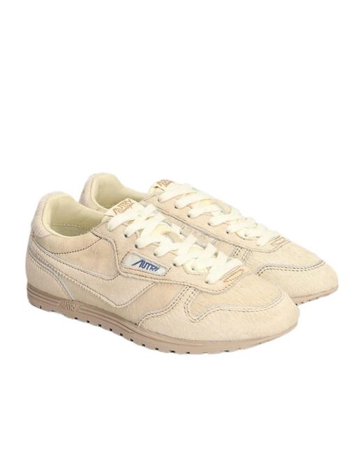 Autry Natural Windspin Lace-Up Sneakers