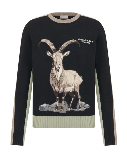 Dior Black Mountain Sweater for men