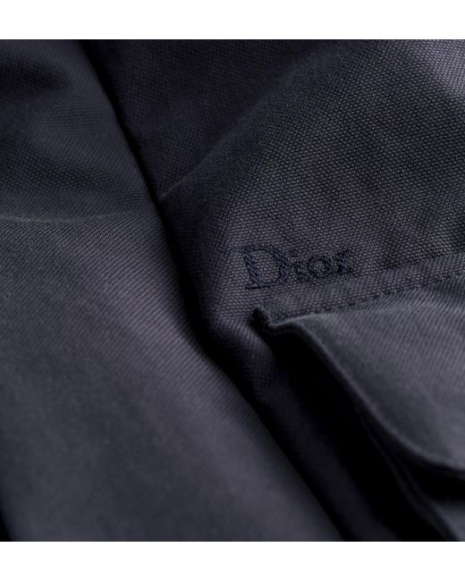 Dior Blue Parka for men