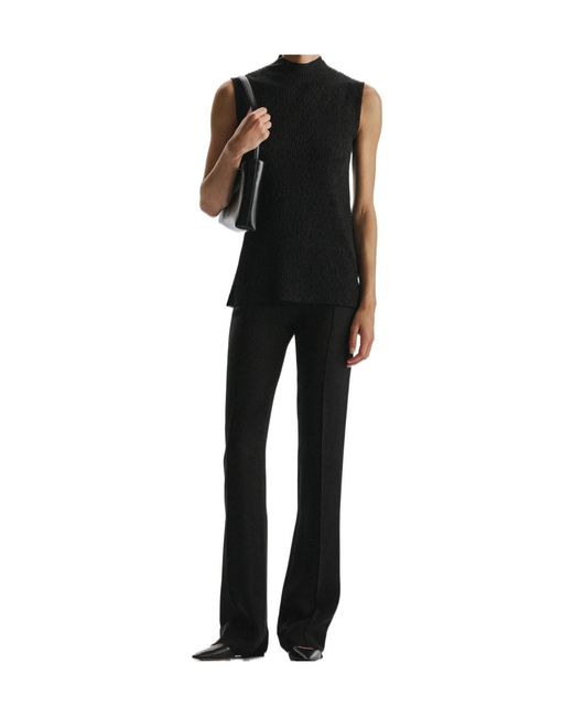 The Row Black Oakson Top