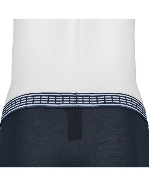 Emporio Armani Blue 3-Piece Briefs Pants for men