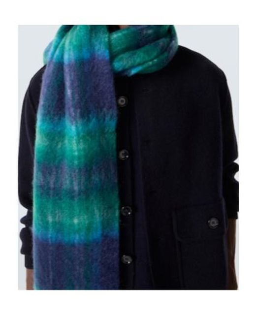 Allude Blue Knitted Cardigan for men