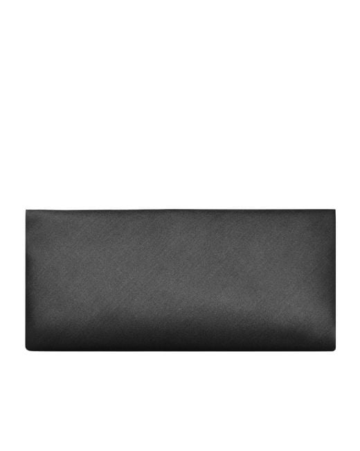 Saint Laurent Black Evening Soft Clutch