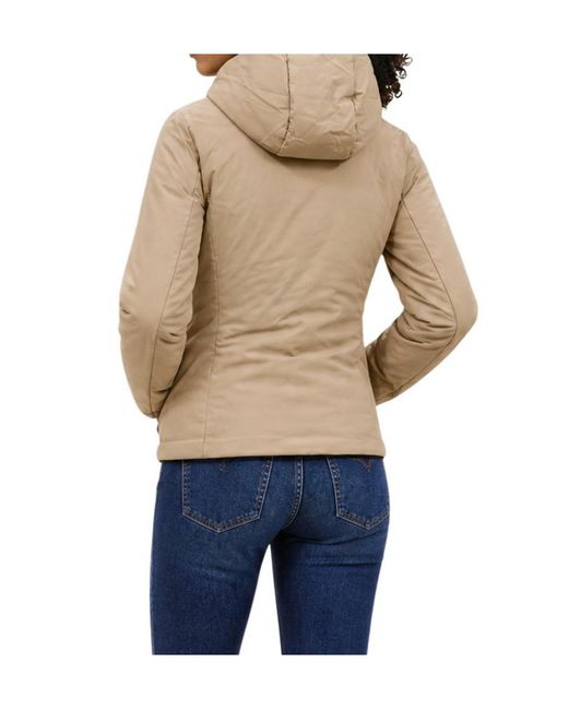 K-Way Blue Reversible Logo Jacket