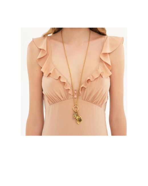Chloé White Charms Necklace