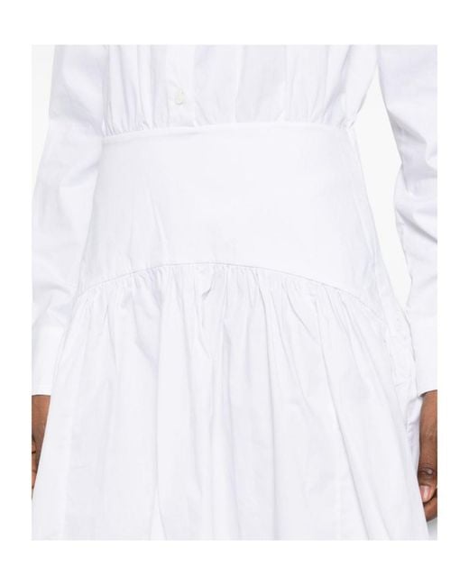 STAUD Women's White Rocco Mini Dress - www.disolcolor.com